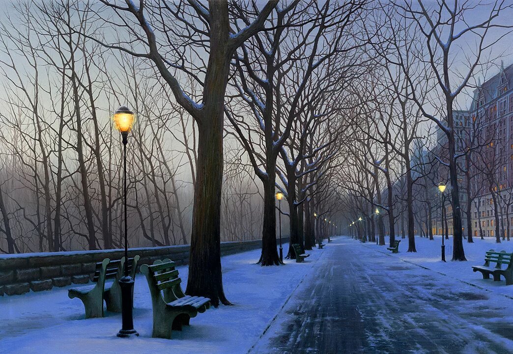Fine Art by A Cold Winter’s Night