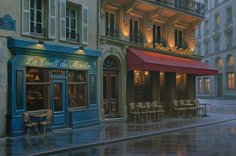 Fine Art by Les Cafés Romantiques