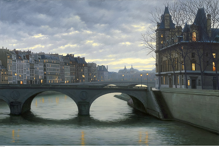 Fine Art by Parisian Sunset