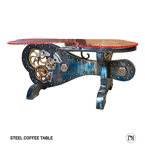 Fine Art by Steel Coffee Table