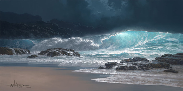 Fine Art by Sweeping Ocean Tide