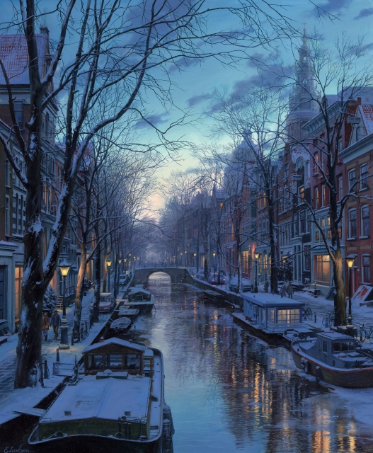 Fine Art by Evening Shadows by Evgeny Lushpin