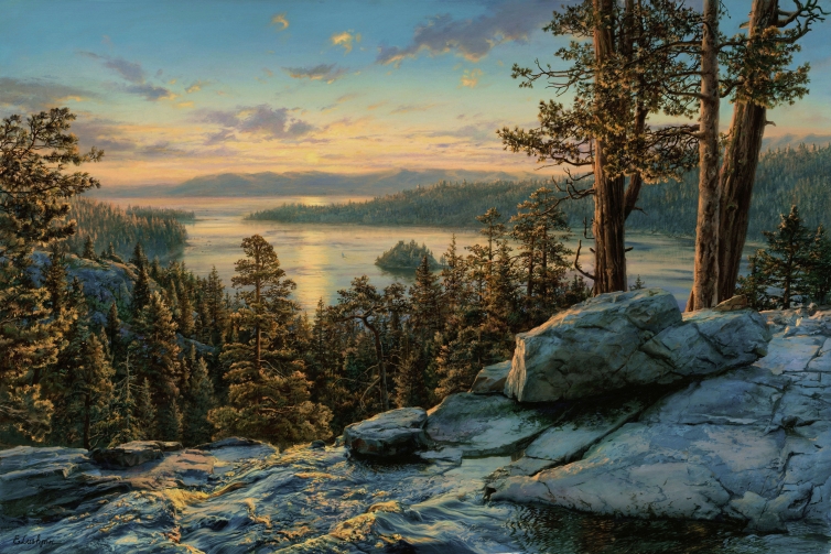 Tahoe Sunrise by Evgeny Lushpin