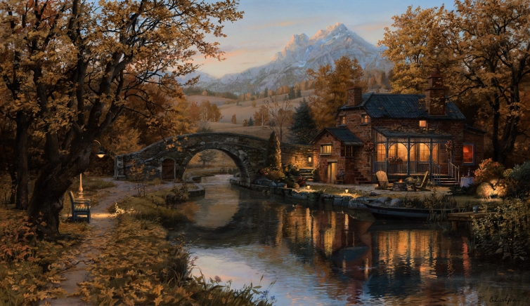 Fine Art by The Comforts of Home by Evgeny Lushpin