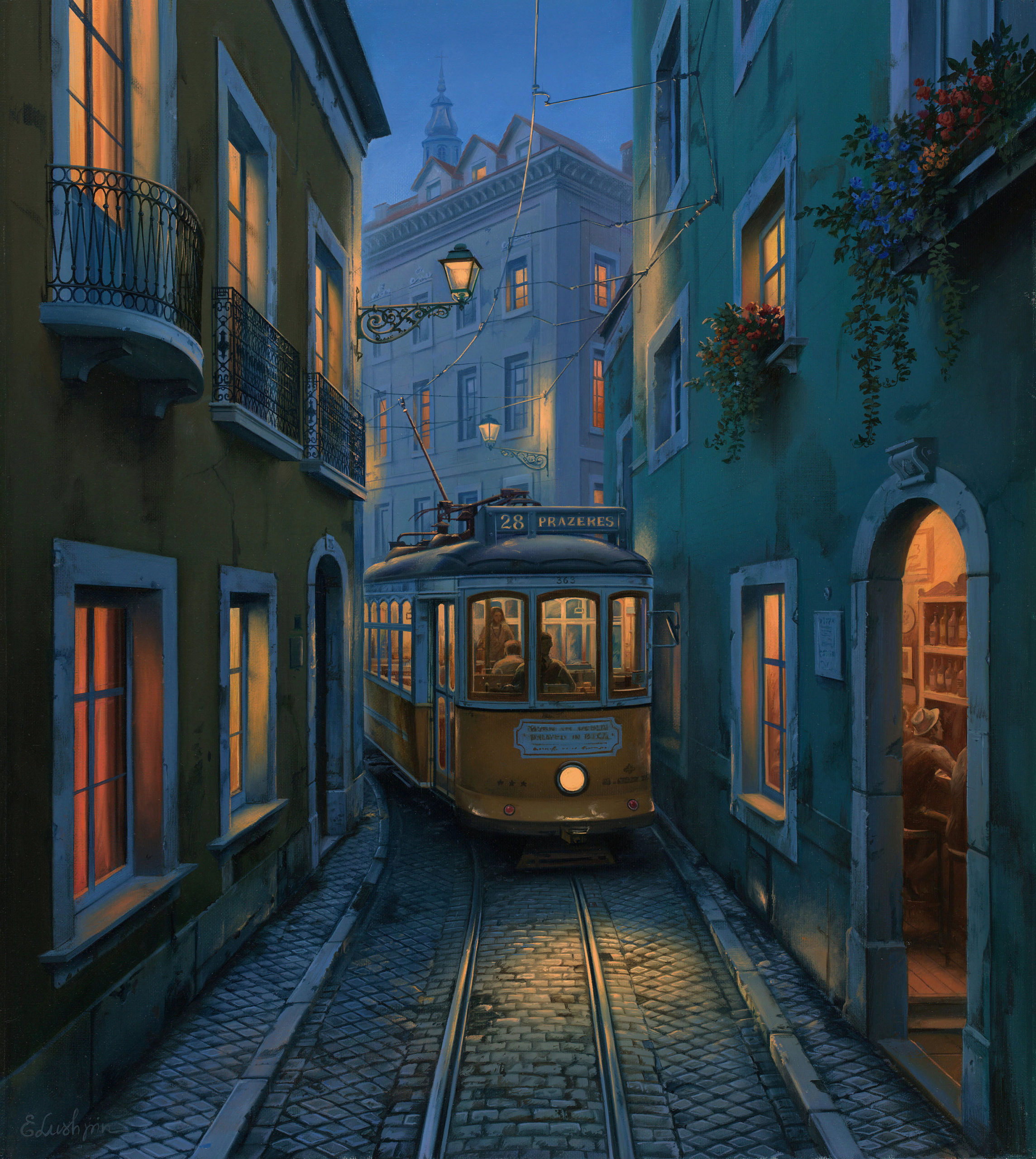 Through Lisbon by Evgeny Lushpin