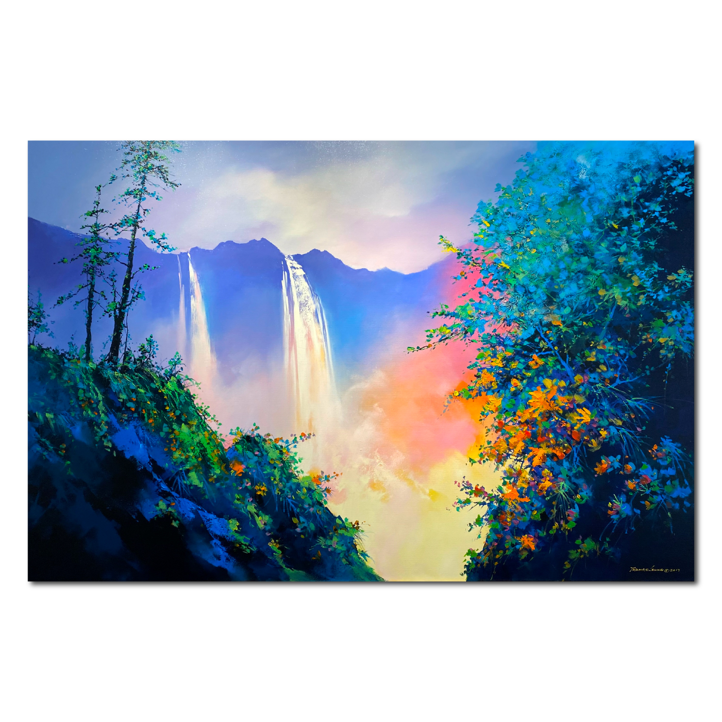 Fine Art by Summertime Falls by Thomas Leung